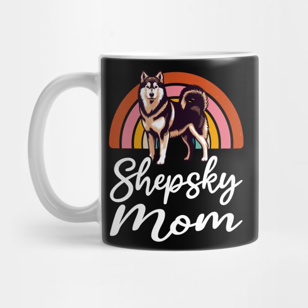 Shepherd Husky Mix Dog Mom by Outrageous Flavors